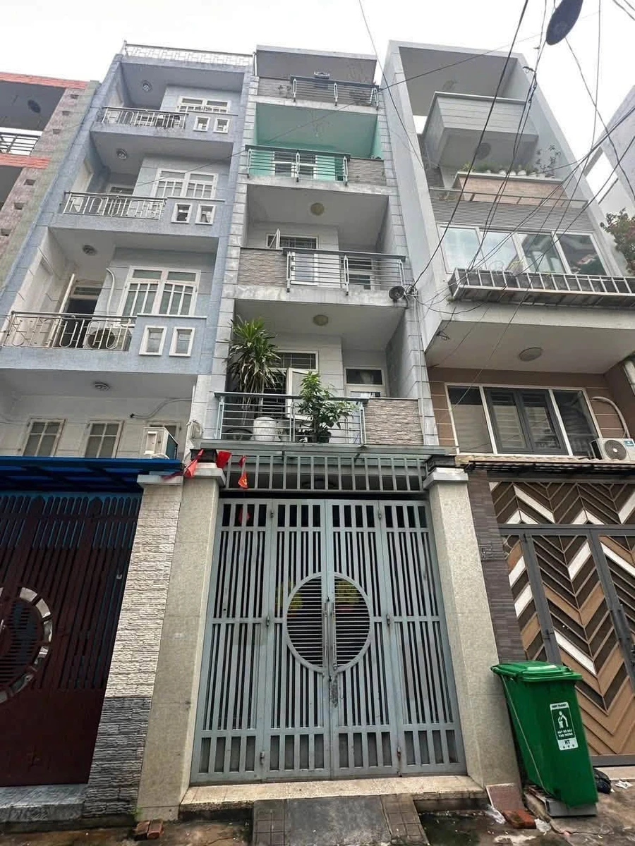 Bán nhà 5 tầng 93,5m² Võ Trường Toản, Bình Thạnh 14.1 tỷ - Ảnh 1