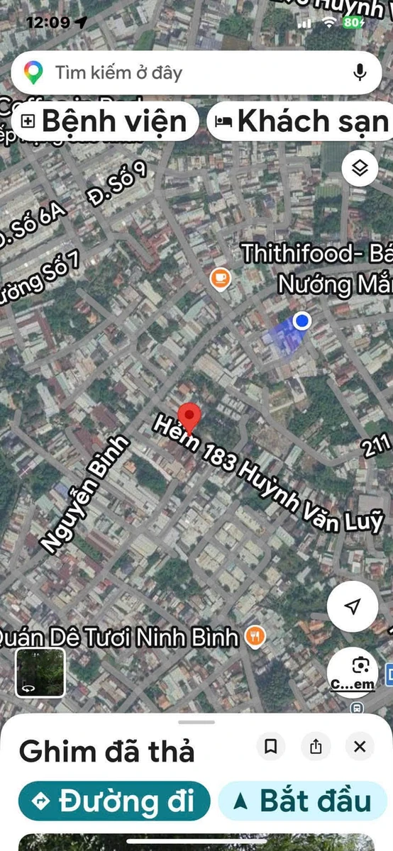 Bán đất 6x30m (77,8m2 thổ cư) gần Đại học Bình Dương, Phú Lợi, Bình Dương - Ảnh thu nhỏ 2