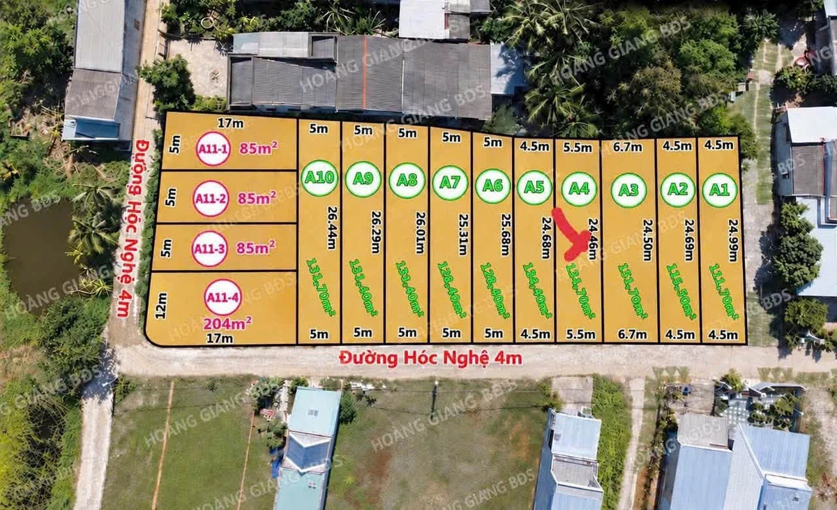 Bán đất nền Long Cang, Cần Đước, Long An, 78-85m², từ 500 triệu/lô - Ảnh thu nhỏ 3