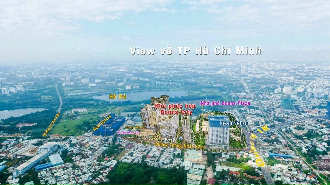 Chủ gửi bán gấp lô đất nhà phố trục chính D1 Block A1 A4 đường 32m, siêu lớn sát trục Thống Nhất - Ảnh thu nhỏ 2