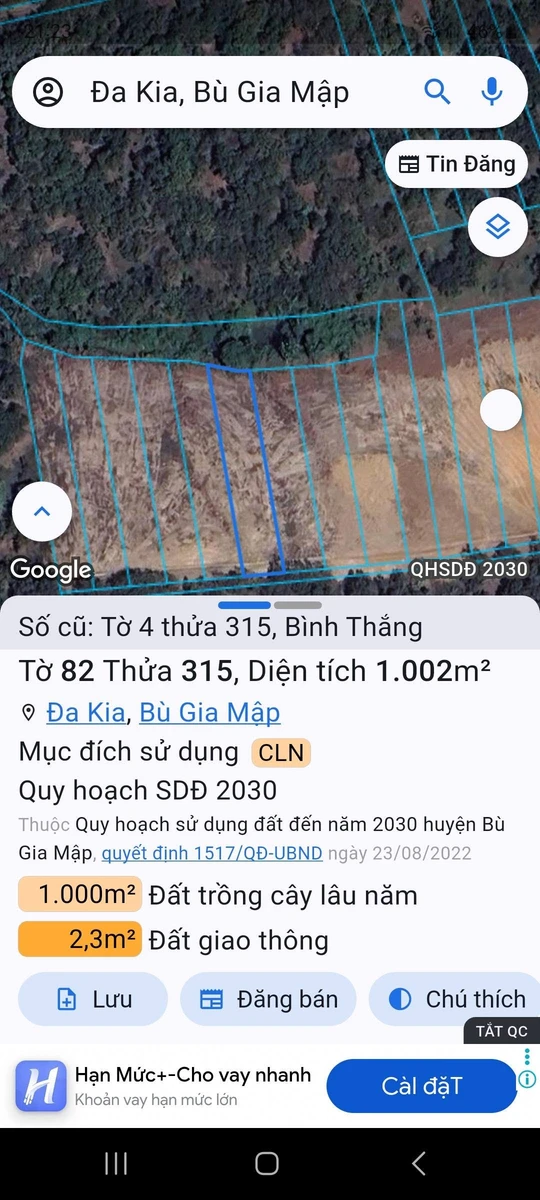 Bán đất 1000m² Bình Thắng, Bù Gia Mập, Bình Phước - Ảnh thu nhỏ 2