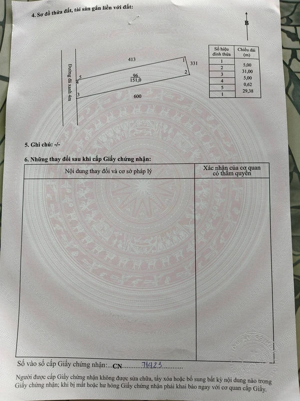 Bán 2 nền đất 150m² xã Hòa Khánh, Tây Ninh
