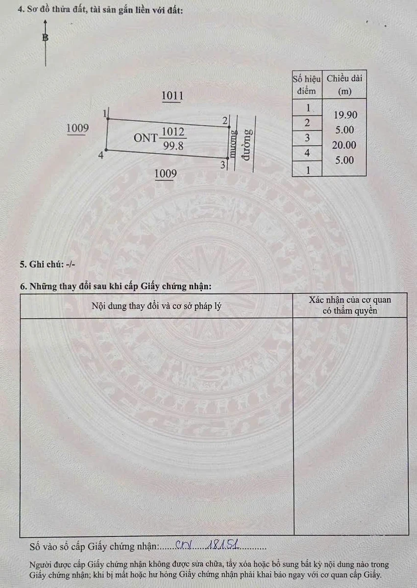 Bán đất 840m2 thôn 1 Hàm Đức 450 triệu - Ảnh thu nhỏ 4