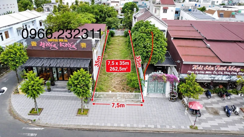 Bán nền MT Tôn Đức Thắng view biển 262m2, 6 tỷ