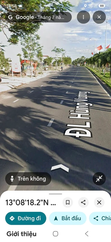Bán lô đất mặt tiền Đại lộ Hùng Vương 90m² Tuy Hòa
