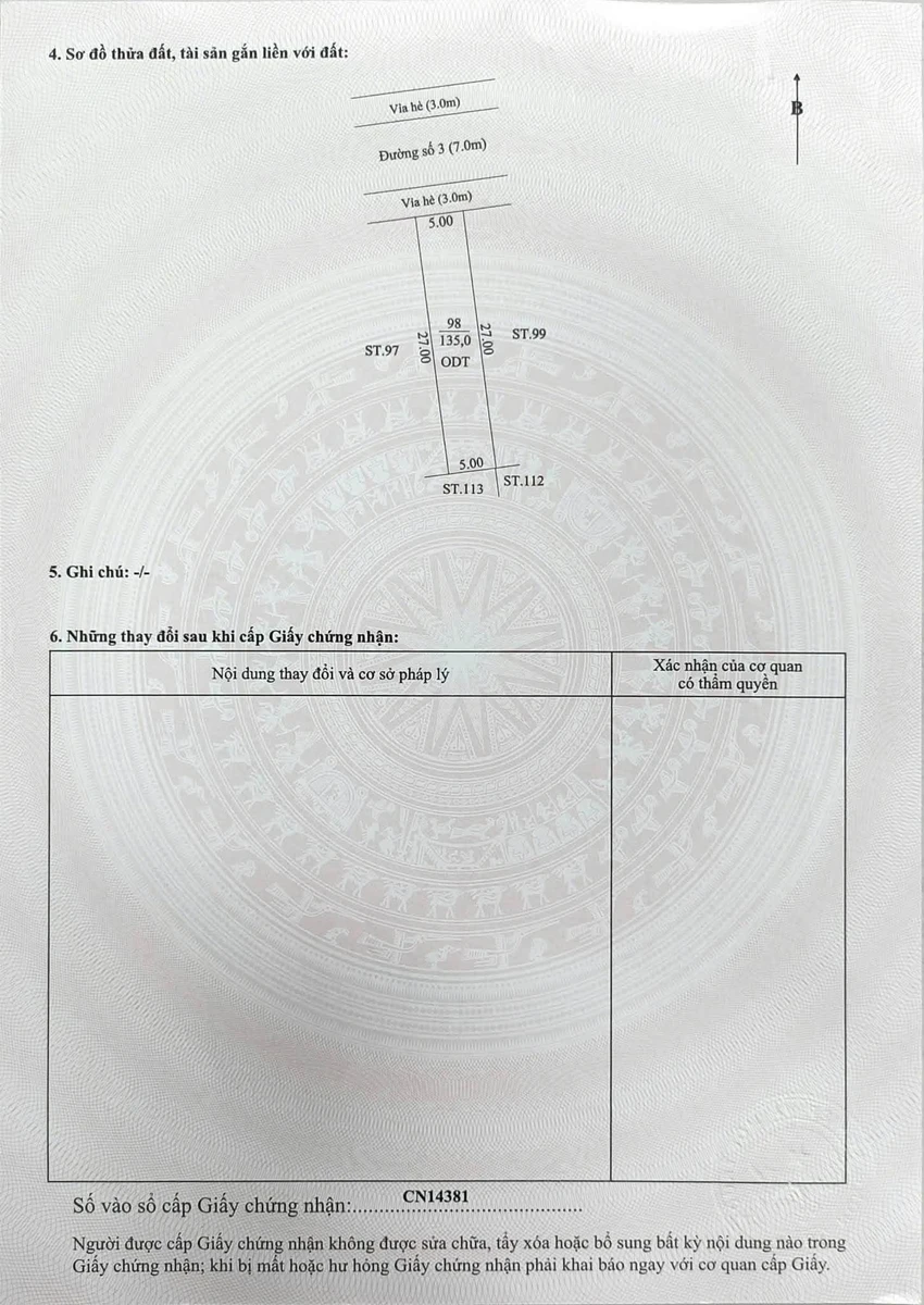 Bán nhà 2PN Tương Bình Hiệp 135m² 2 tỷ - Ảnh thu nhỏ 5