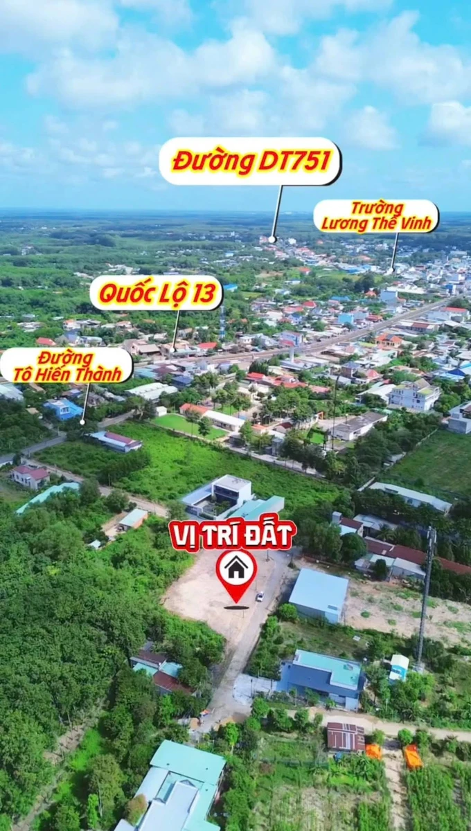 Bán đất 5m² Chơn Thành, Bình Dương 499 triệu - Ảnh thu nhỏ 4