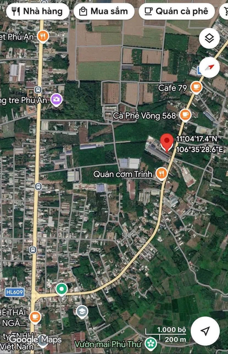 Bán đất mặt tiền ĐT748 hơn 2000m2 giá 13,5 tỷ tại Phú An - Ảnh thu nhỏ 3