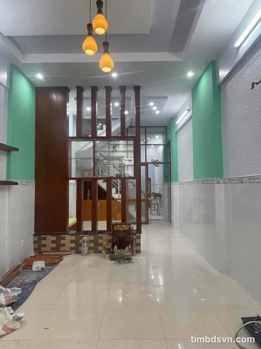 Cho thuê nguyên căn hẻm 64m² 3PN Lê Quang Định, Gò Vấp - Ảnh thu nhỏ 2