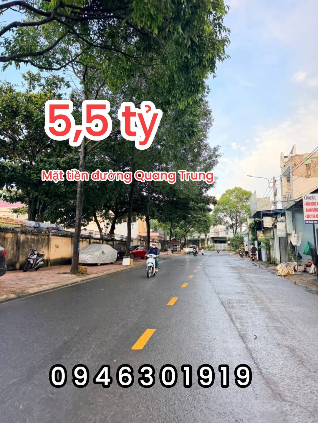 Nhà mặt tiền Quang Trung Gò Vấp 100m² - 5,5 tỷ - Ảnh 1