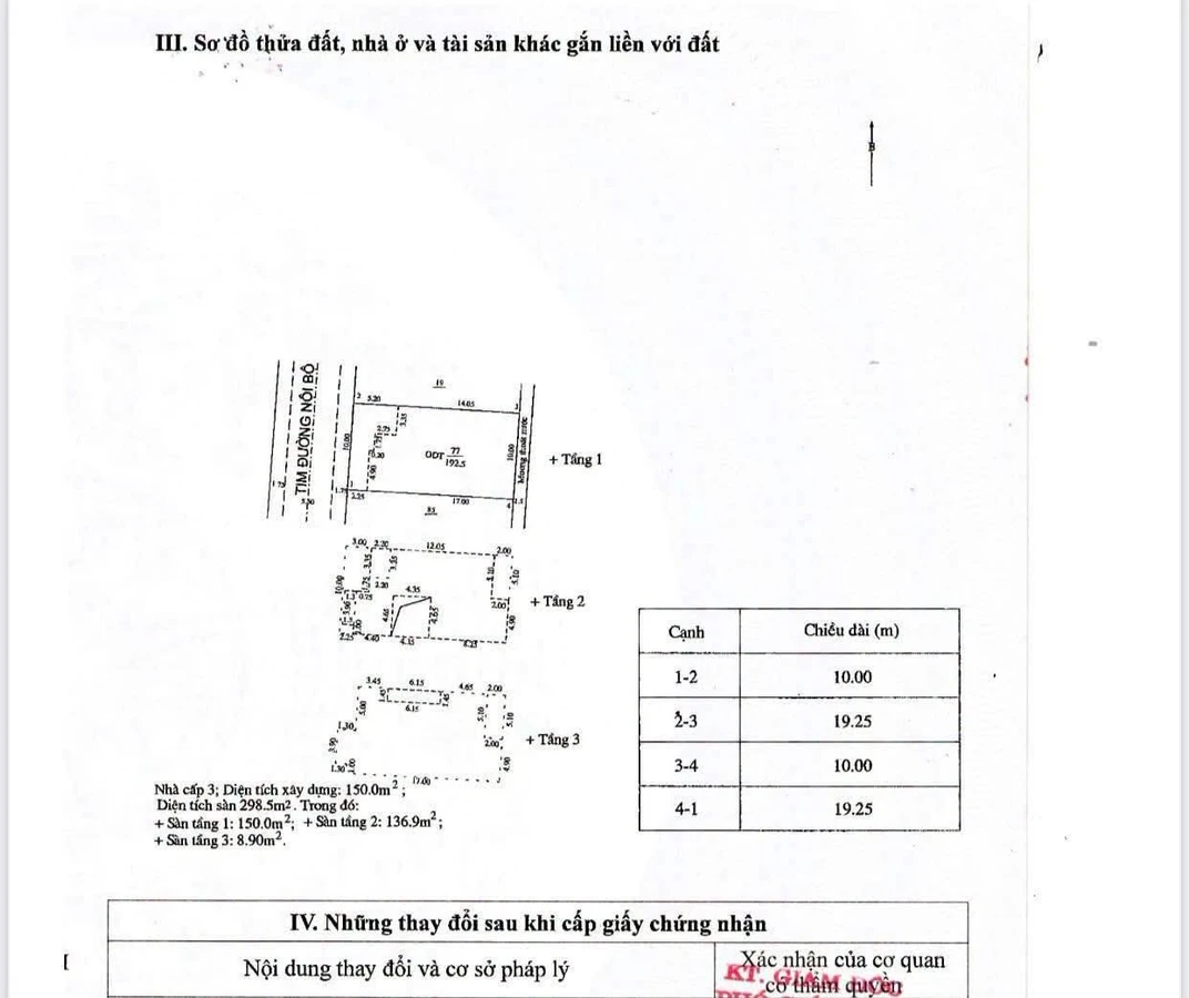 Bán biệt thự 195m2 4 phòng ngủ Tây Quảng Ngãi 4 tỷ - Ảnh 1