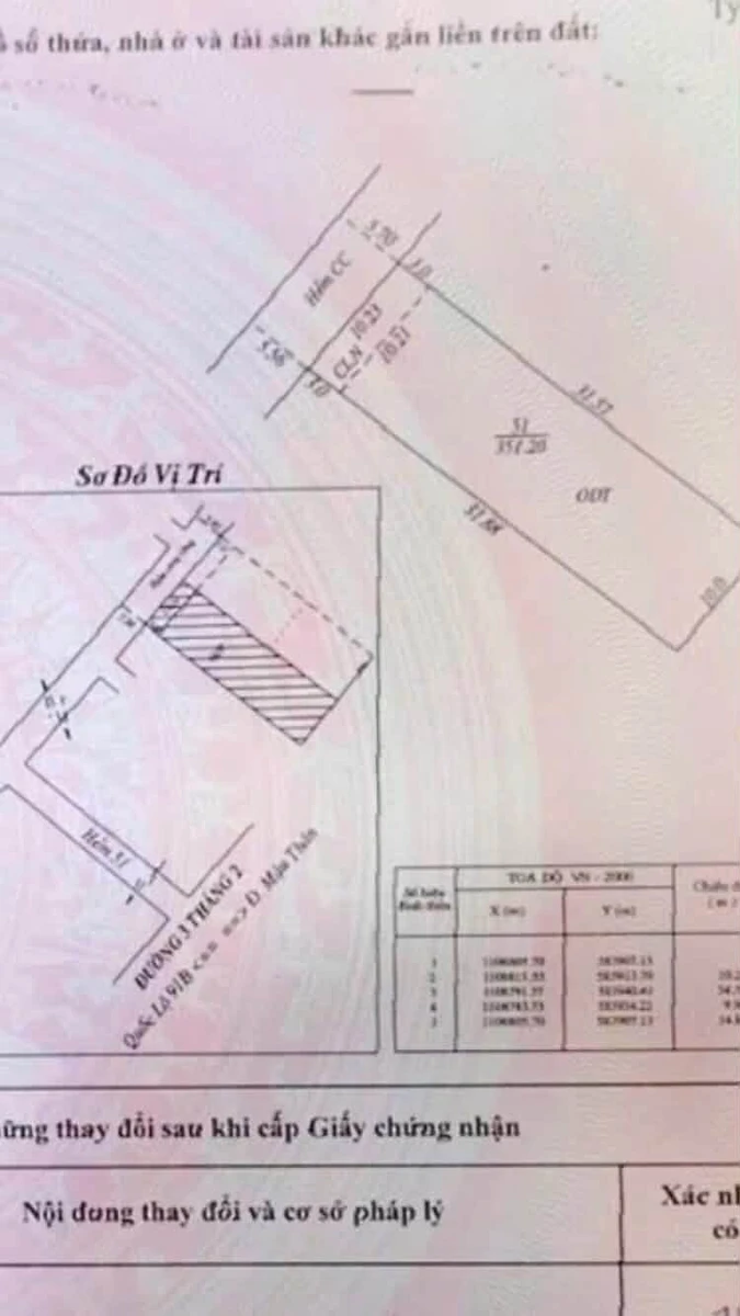 Bán nền 351m2 Hẻm 51 Đường 3/2 Ninh Kiều Cần Thơ - Ảnh thu nhỏ 2