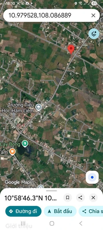 Bán đất thổ cư 87m² Bình Thuận, sổ hồng riêng