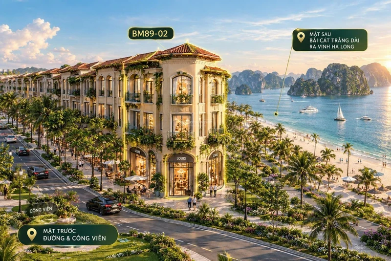 #Cenland#Liền kề 66m2 VỊ TRÍ ĐỘC TÔN | 4 tầng | Mặt biển TTS chỉ 7.556 tỷ