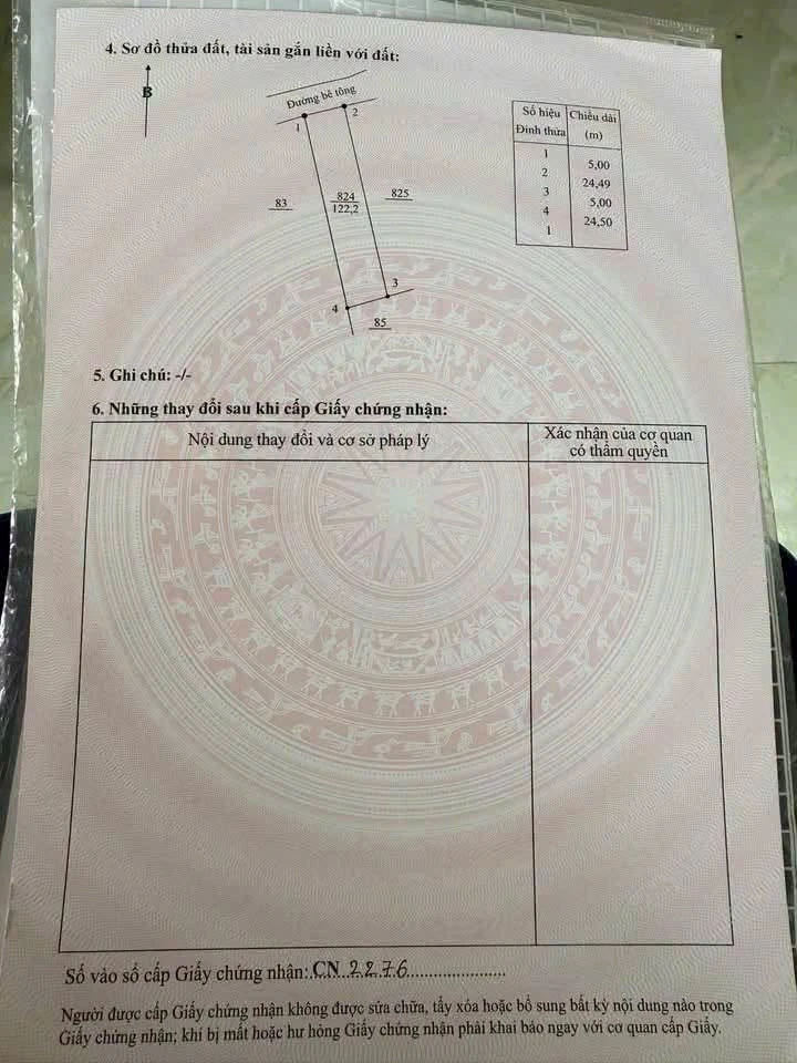 Bán đất biển Làng Lò 1 Đông Hoà Phú Yên 122,2m² - Ảnh 1