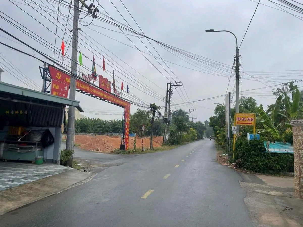 Bán đất mặt tiền đường nhựa 5x27m, thổ cư sổ riêng tại xã Bình Hòa, Vĩnh Cửu - Ảnh 1