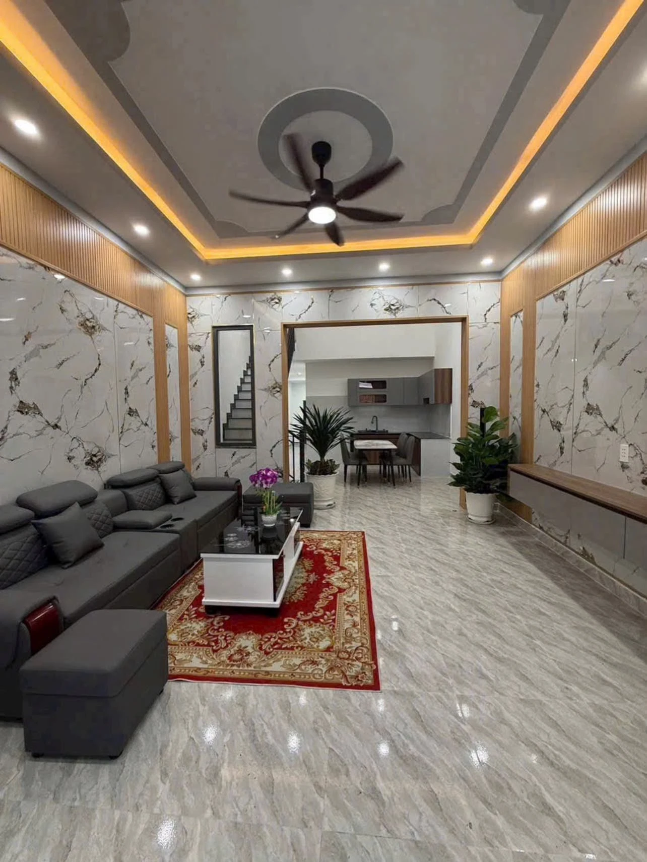 Bán nhà gác lửng 2PN 60m² Bến Cát 2 tỷ 80 - Ảnh 1