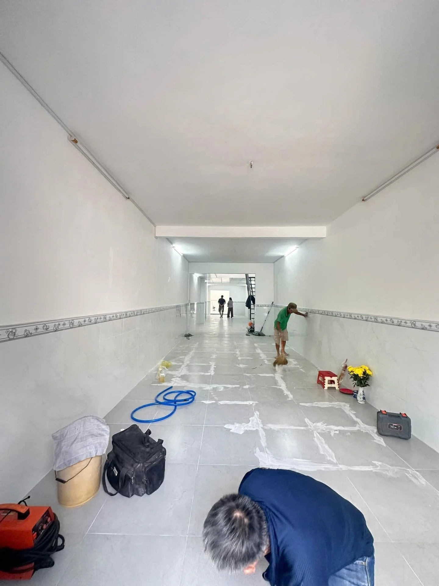 Cho thuê nhà mặt tiền Trần Mai Ninh P12 Tân Bình 114m2 - Ảnh 1