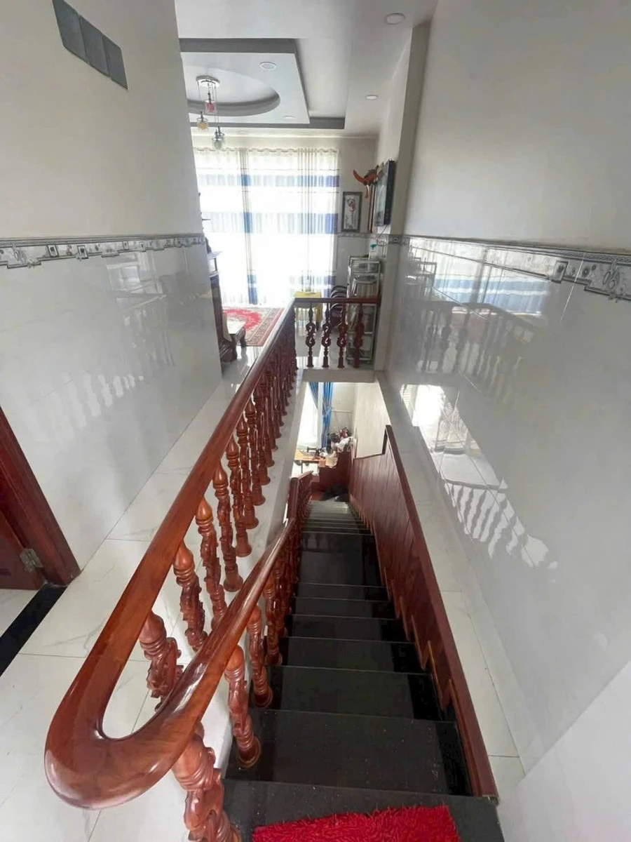 Bán nhà 1 trệt 2 lầu 85m2 mặt tiền đường nhựa KDC Phú Tài, Phú Trinh, Phan Thiết - Ảnh thu nhỏ 4