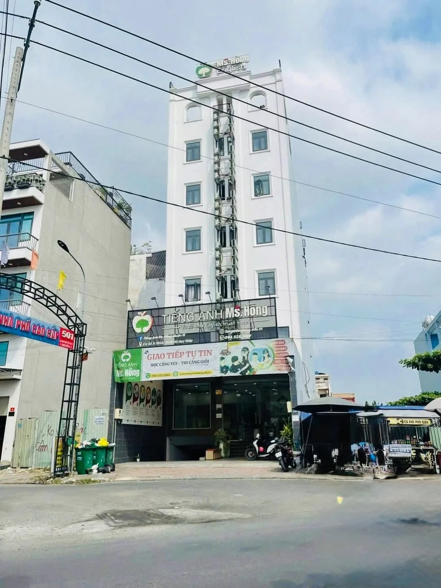 Bán tòa nhà mặt tiền Hà Huy Giáp 8x42m, hầm 7 tầng, 82 căn hộ dịch vụ, Quận 12 - Ảnh 1