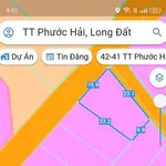 Bán 300m2 đất góc 2 mặt tiền Xã Phước Hải 2 tỷ 3 - Ảnh thu nhỏ 1