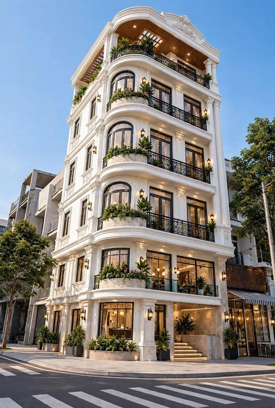 Bán nhà 3 tầng 5PN 91.5m² mặt tiền góc Ngô Gia Tự Nha Trang