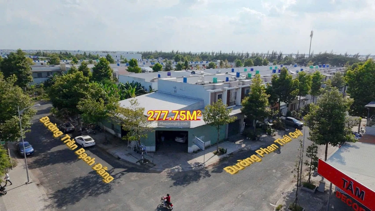 Bán đất góc 2 mặt tiền Phú Cường 277,75m² Rạch Giá - Ảnh thu nhỏ 3