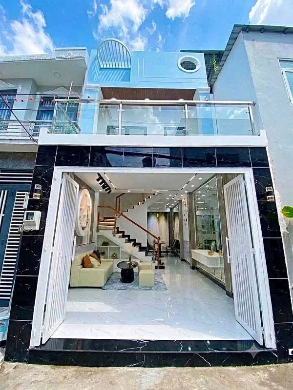 Bán nhà hẻm 2 tầng 45m² Huỳnh Tấn Phát, Nhà Bè - 5,45 tỷ
