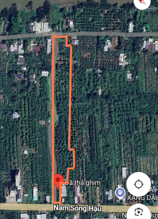 Ngân hàng thanh lý đất mặt tiền QL Nam Sông Hậu - Ảnh 1