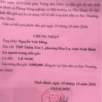 Bán đất mặt tiền 7m, 113,4 m² Sào Thượng Nho Quan - 1 tỷ 50 - Ảnh thu nhỏ 1