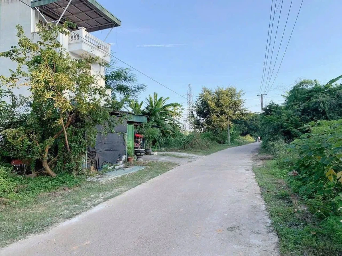 Bán đất mặt tiền 5m x 105m² TĐC Đồng Chão Thuỵ Vân - Ảnh 1