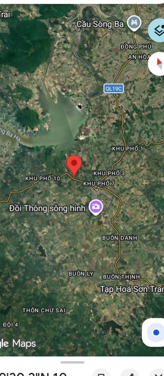 Bán đất nền 198m² giá 765 triệu Sông Hinh Phú Yên - Ảnh thu nhỏ 3