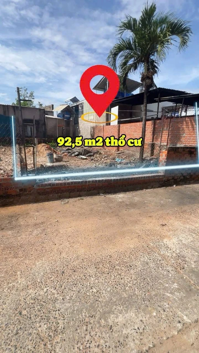 Bán nền đất thổ cư 92,5m2 Phường Hàm Thắng 750 triệu - Ảnh thu nhỏ 3