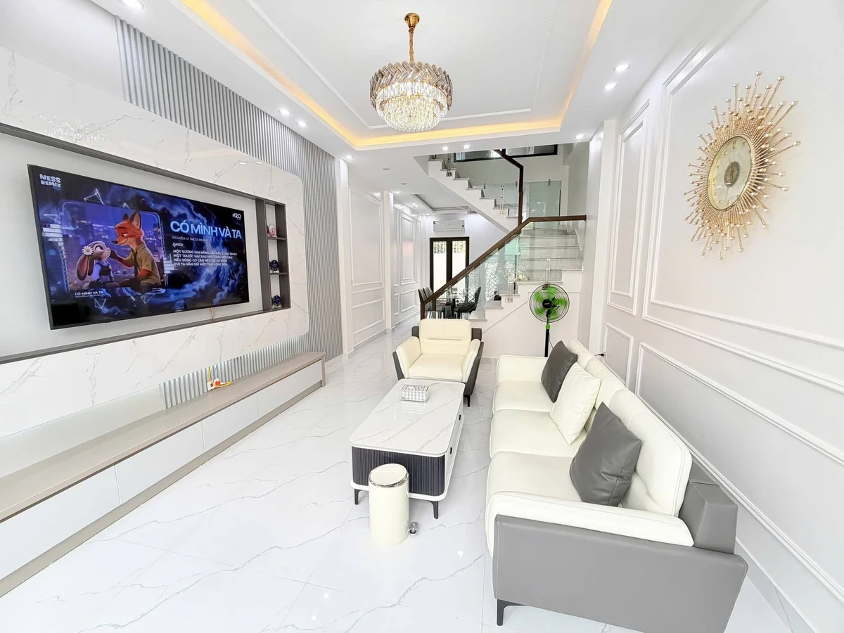 Bán nhà 4 tầng độc lập full nội thất 48,5m2 đường Hồ Đá, Sở Dầu, Hải Phòng - Ảnh thu nhỏ 4