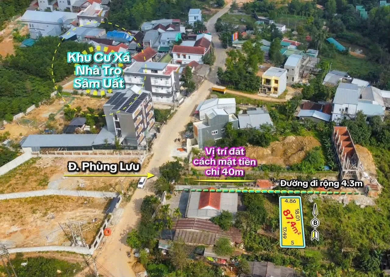 Bán đất kiệt ô tô Phùng Lưu Thủy Dương 87m2, Quận 12 - Ảnh 1