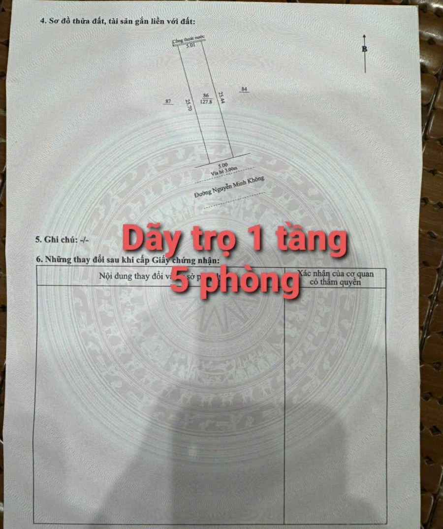 Bán dãy trọ 1 tầng 128 m² Đà Nẵng - Ảnh 1