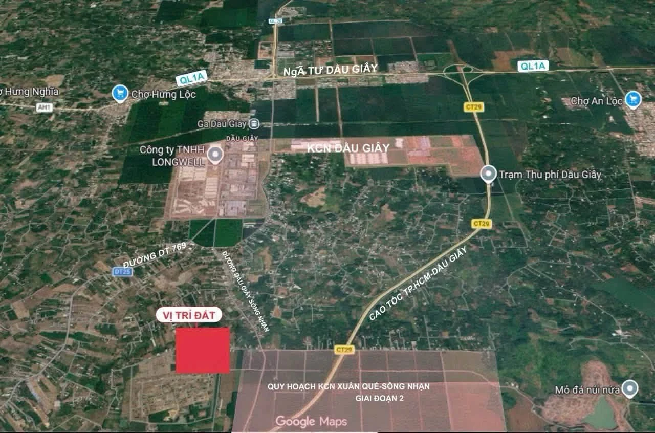 Bán đất nền 150m² gần KCN Xuân Quế, Sông Nhạn 550 triệu - Ảnh 1
