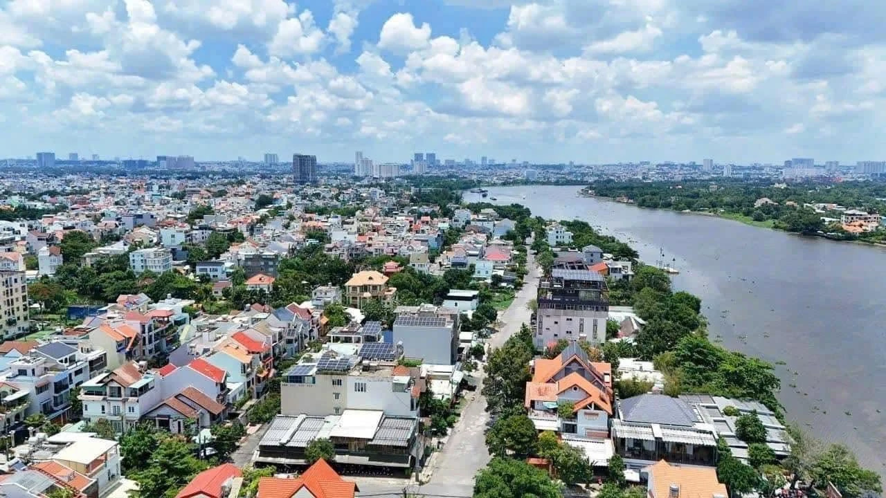Bán đất mặt tiền ven sông Hiệp Bình Thủ Đức 445m2 78tr/m2 - Ảnh 1