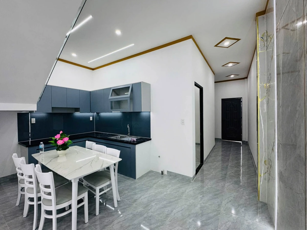 Bán nhà 1 trệt 1 lầu 3 PN 102m2 khu phố 2 Phường Tân Định, Bến Cát - Ảnh thu nhỏ 5
