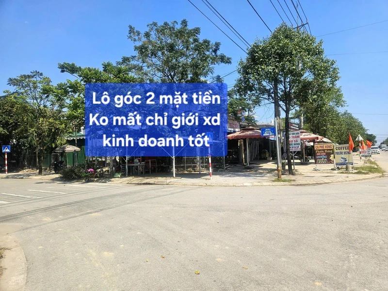 Bán lô góc 2 mặt tiền Võ Chí Công 181,3m² chỉ 5 tỷ ở Huế