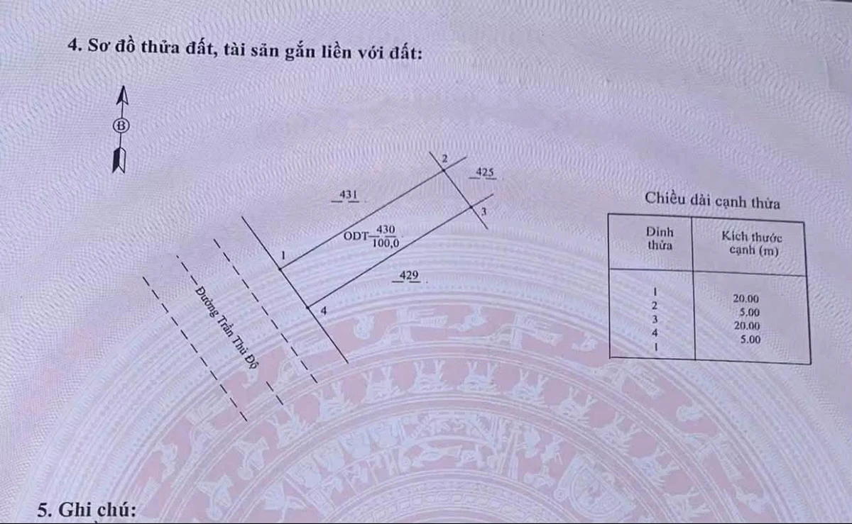 Bán đất thổ cư 100m2 mặt tiền Nguyễn Thị Định, Bình Thạnh - Ảnh thu nhỏ 4