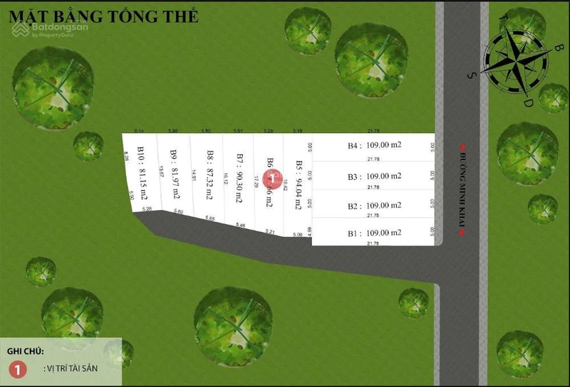 1 Lô góc 109m2, 32,7tr/m2 siêu rẻ. Sẵn sổ hồng. Cho thuê ngay 16 triệu/ đất nền trong dự án VIN HLX
