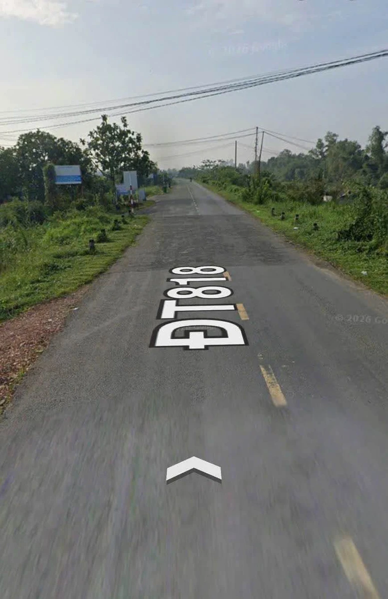 Bán nền thổ cư góc 2 mặt tiền 500m² Thủ Thừa Long An - Ảnh thu nhỏ 2