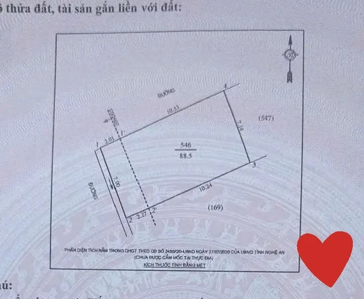 Bán lô góc 88.5m² Cao Huy Tuân Quận 12 - Ảnh 1