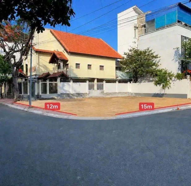 Bán đất biệt thự 2 mặt tiền 180m² Khu Á Châu Vũng Tàu
