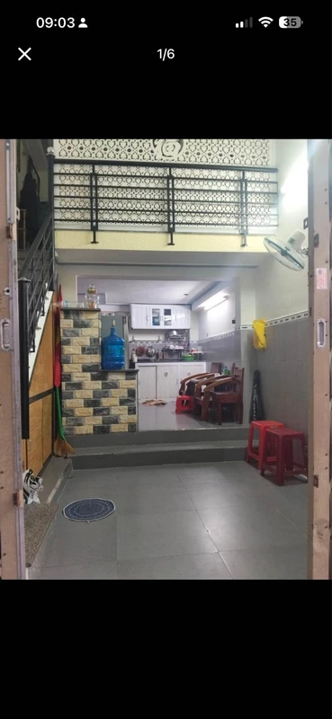 Bán nhà 2,5 tầng 54m2 hẻm Hoàng Văn Thụ, Quy Nhơn, 1,65 tỷ