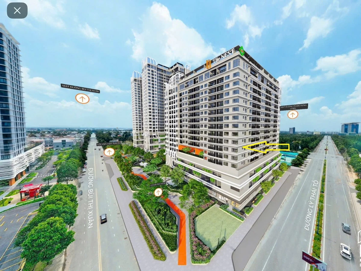 Bán căn hộ 3PN góc 2 mặt tiền The Nest Bình Dương 75,5m² - Ảnh thu nhỏ 4