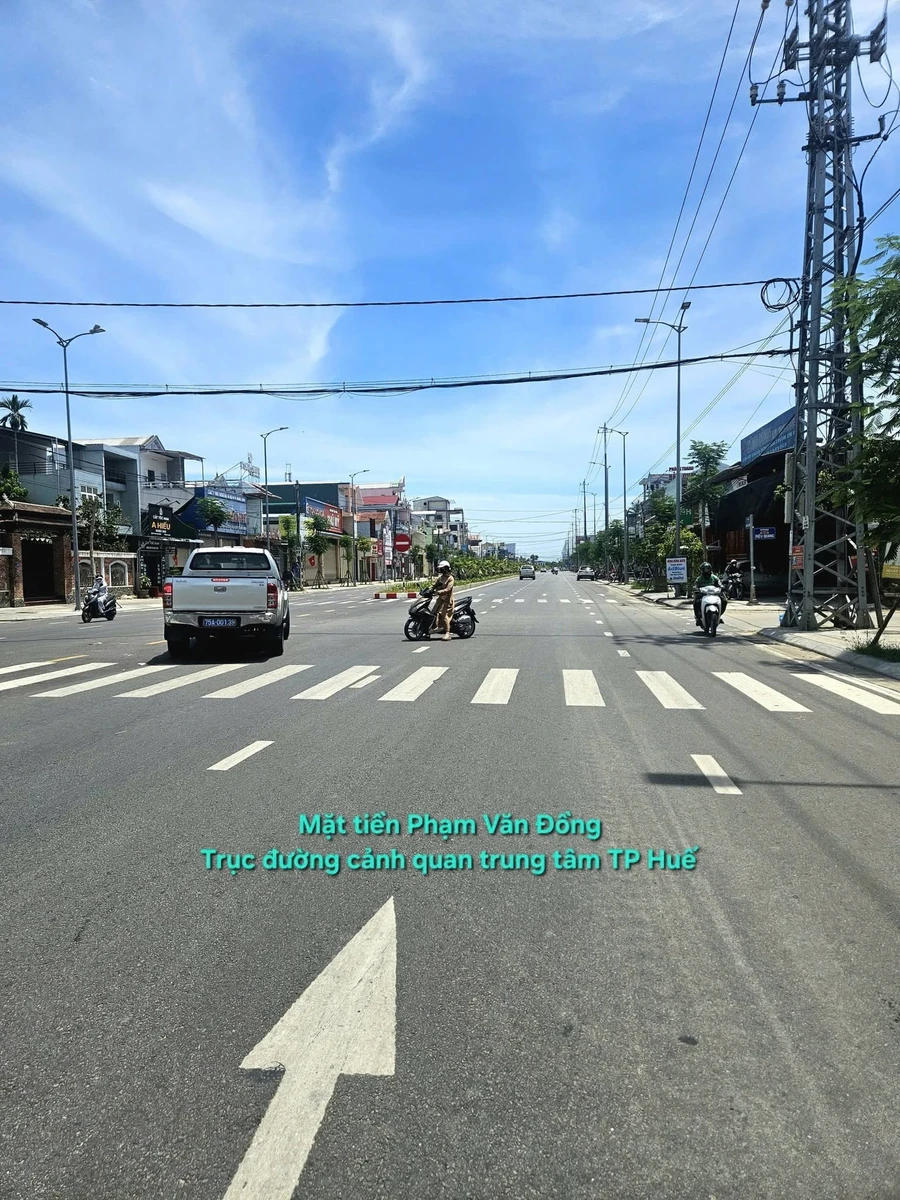 Bán 2 lô đất mặt tiền Phạm Văn Đồng, Huế, 221m², 23 tỷ - Ảnh thu nhỏ 3