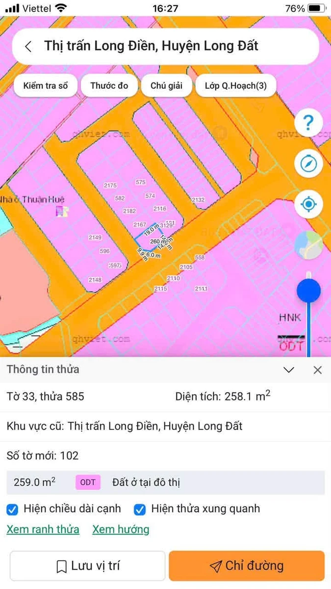 Bán đất góc 2 mặt tiền 14x19m tại Long Điền, Bà Rịa - Vũng Tàu - Ảnh 1