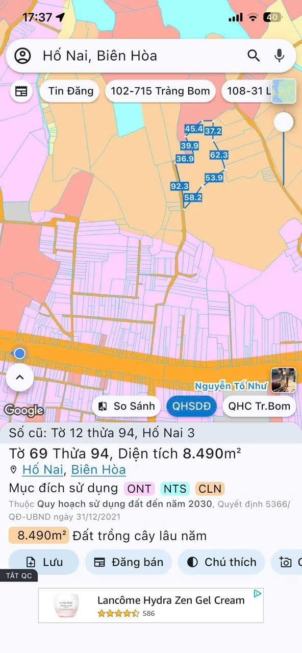 Bán nhà vườn 8.490 m² Hố Nai 15 tỷ - Ảnh 1